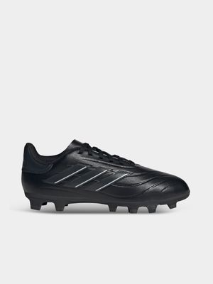 Junior adidas Copa Pure II Club FG Black Boots