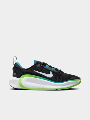 Junior Grade School Nike Infinity Flow Black/Blue/Green Running Shoes