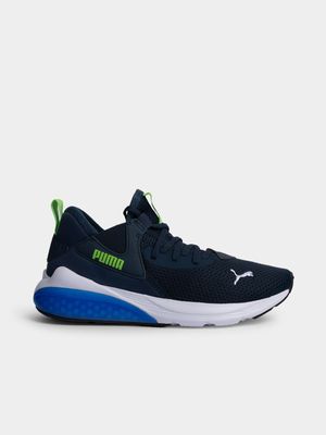 Junior Puma Vell Vive Navy/White Sneaker