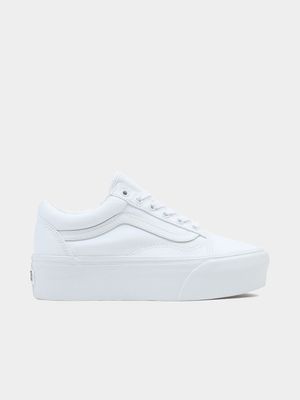 Vans Women's Old Skool Stackform White Sneaker