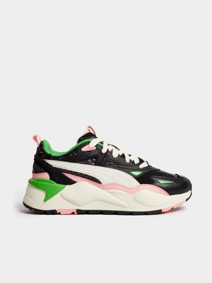 Puma Women's RS-X Efekt Black/Pink Sneaker