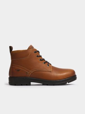 Mens Hi-tec Boran Mid Tan Boot