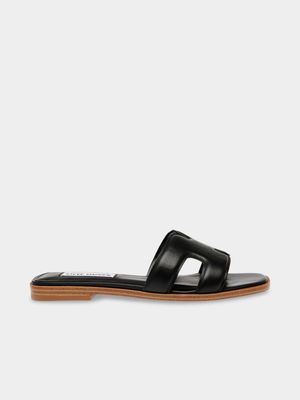 Women's  Steve Madden Black Majesta Sandals