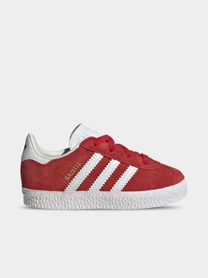 adidas Originals Toddler Gazelle Red Sneaker