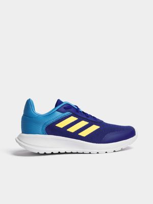 Junior adidas Tensaur Run 2.0 Blue/Yellow Sneaker