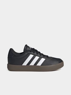 Junior adidas VL Court Base Black/Gum Sneaker