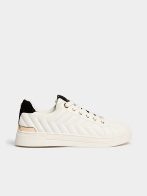 Luella Quilted Tennis Court Sneakers