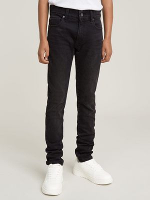 Kid's G-star Black 3301 Slim Jeans