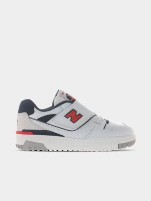 New Balance Kids 550 White/Navy Sneaker