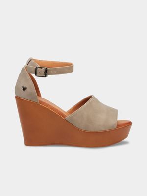 Women's Butterfly Feet Grey Allora 2 Wedges