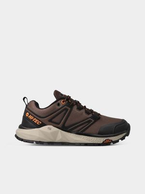 Men's Hi-Tec Walker Bay Trail CHC Brown/Orange Sneaker