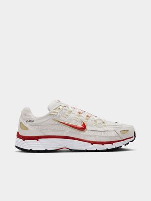 Nike Men's P-6000 Beige/Red Sneaker