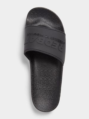 Redbat Athletics Men's Black Slides