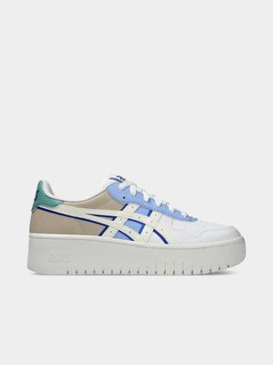 Women's Asics Japan S White/Blue Sneaker