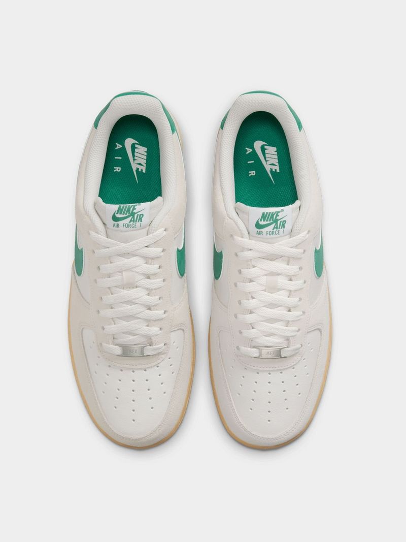 Nike Men s Air Force 1 Cream Green Sneaker Bash