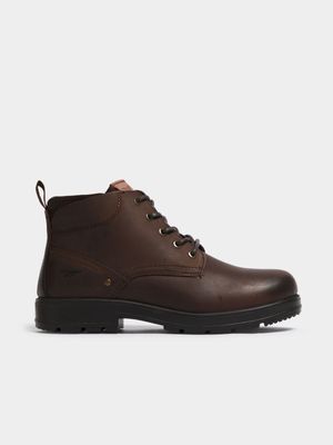 Mens Hi-Tec Boran Mid Brown Boot