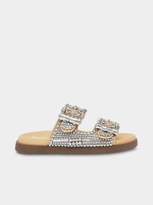 Women's  Steve Madden Natural Rockets Sandals