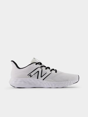 Mens New Balance 411 V3 White/Black Sneaker