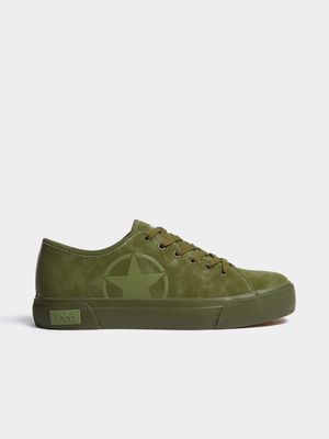 Men's Jeep Green Urban Sneakers