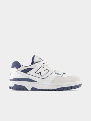 New Balance Men's 550 White/Blue Sneaker