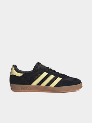 adidas Originals Men's Gazelle Indoor Black/Cream Sneaker