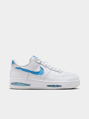 Nike Men's Air Force 1 Low White/Blue Sneaker