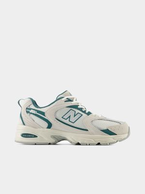 New Balance Men's 530 White/Green Sneaker