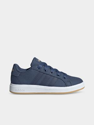 Junior Grade-School adidas Grand Court 2.0 Denim/Navy Shoes