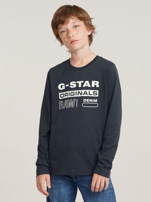 Kid's G-Star Blue Regular T-Shirt