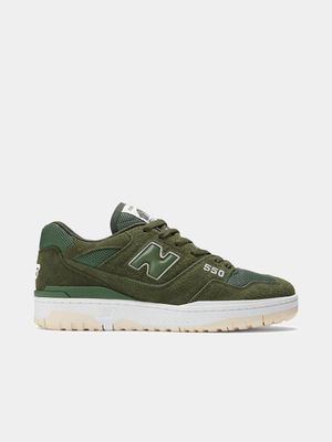 New Balance Men's 550 Green Sneaker