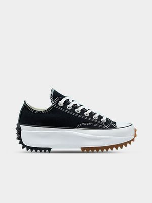 Converse Women's Run Star Hike Low Black Sneaker