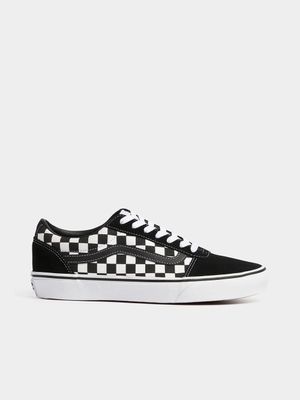 Men's Vans Ward Black/White Check Sneaker