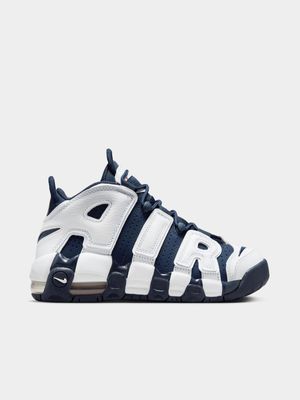 Nike Junior Air More Uptempo KI Navy /White Sneaker