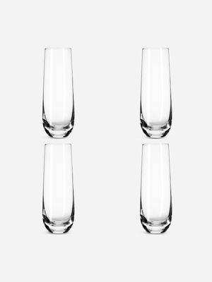 @Home Stemless Champagne Glass Set Of 4