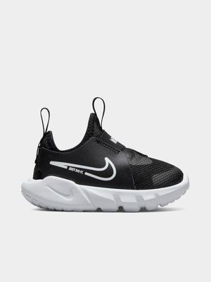 Junior Infant Nike Fles Runner Black/White Running Shoes