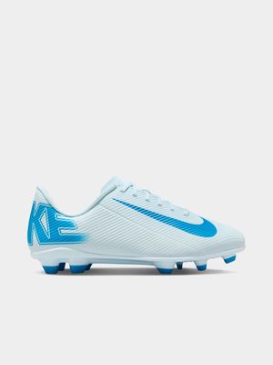 Junior Nike Vapor 16 Club FG Blue Boots