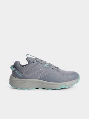 Junior Hi-tec Tempro Trail Grey/Blue Sneaker