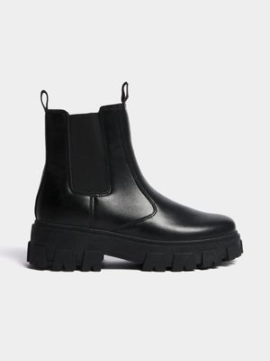 Women's Black Chelsea Boot