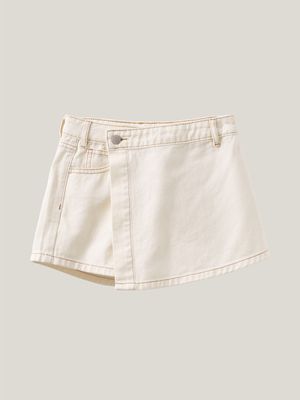 Cotton On Kids Girl Cream Audrey Skort