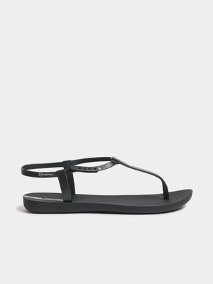 Women's Ipanema Luxo Black Sandal