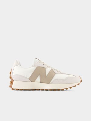 New Balance Men's 327 Cream/White Sneaker