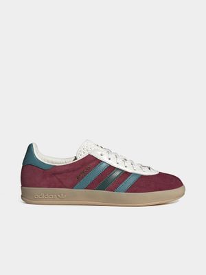 adidas Originals Men's Gazelle Indoor Burgundy Sneaker