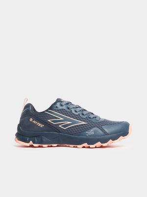 Women's Hi-tec Gemini Trail Blue/Pink Sneaker