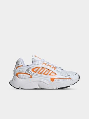 adidas Originals Women's Ozmillen White/Orange Sneaker