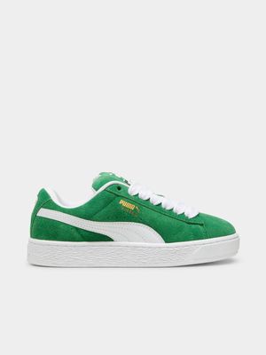 Puma Junior Suede XL Green Sneaker