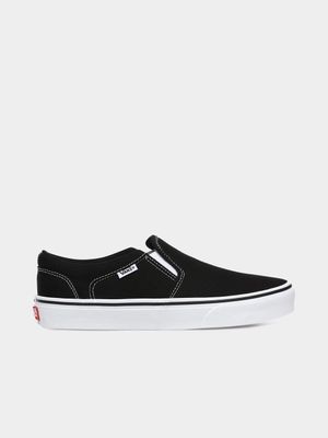 Men's Vans Asher Black/White Sneaker