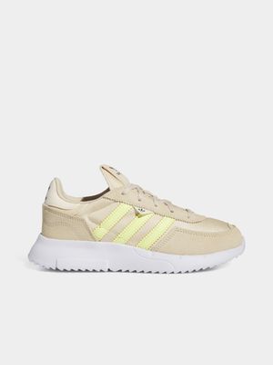 adidas Originals Kids Retropy F2 C Beige/Yellow Sneaker