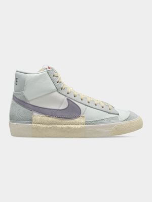 Nike Men's Blazer Mid Pro Club White/Grey Sneaker