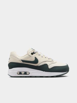 Nike Junior Air Max 1 Sail/Green/White Sneaker