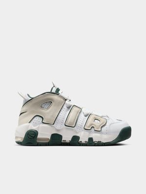 Nike Men's Uptempo White/Green Sneaker